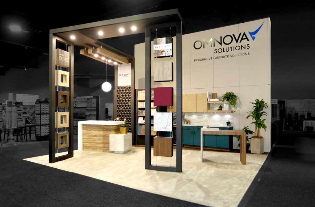 Peninsula booth at a trade show