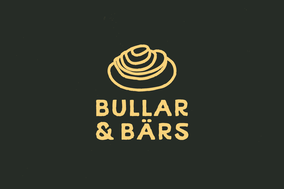 Scribbled rounded font design