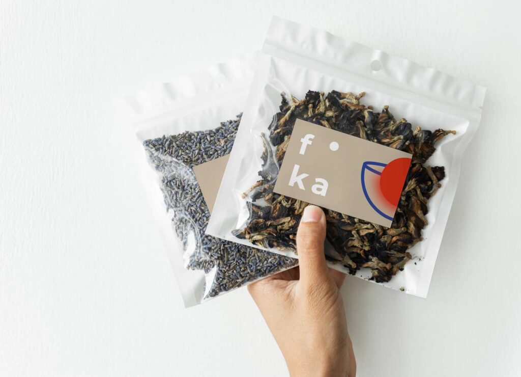 Tea brand’s toasty logo design