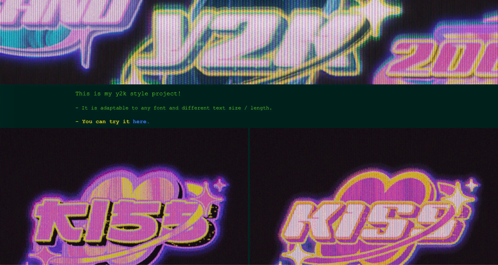 Dial-up Delight web design trends 2026 Y2K-inspired graphics