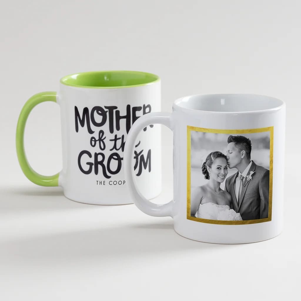 wedding mug design idea