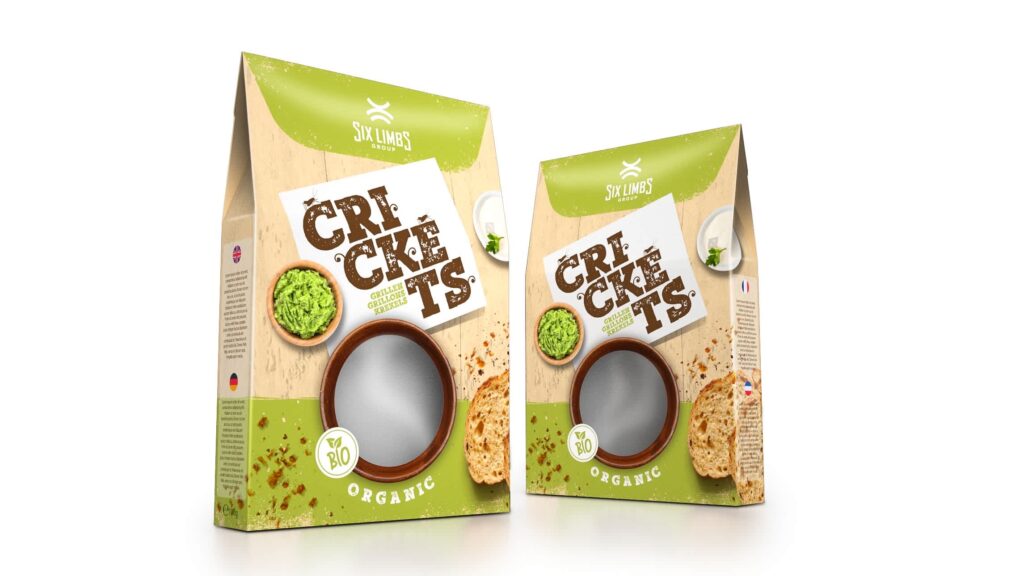 Organic food packaging box with bold rustic typography and natural color palette highlighting artisanal product branding.