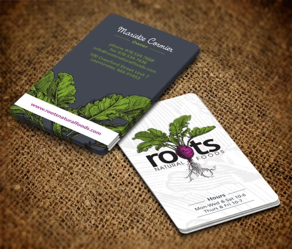 Beet business card.