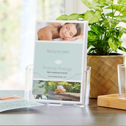 Bi-fold brochures