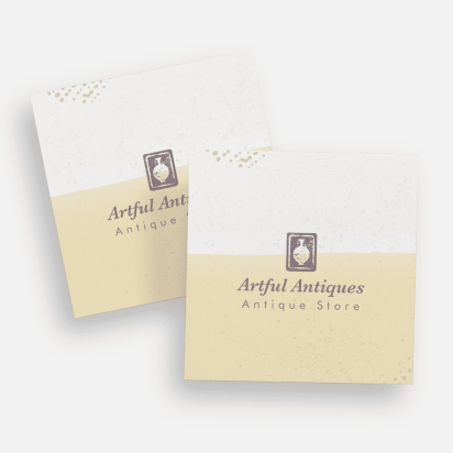 square business cards