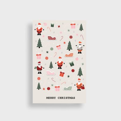 personalised christmas card