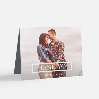 wedding thank you card