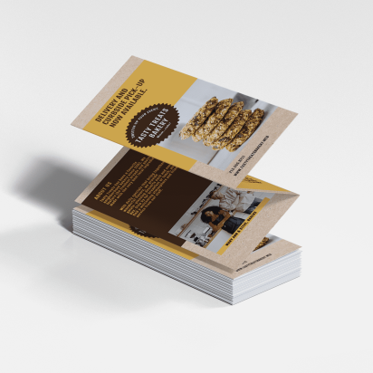 A stack of Z-fold brochures