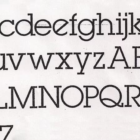logo font