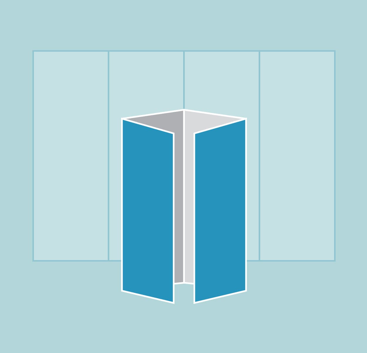 Double gate fold brochure