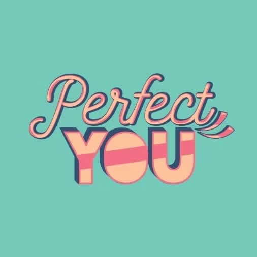 Display font logo for Perfect You