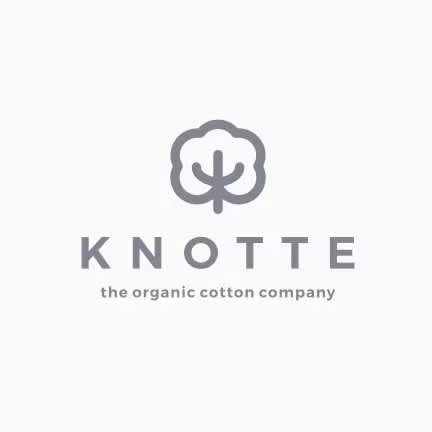 Simple logo design for Knotte