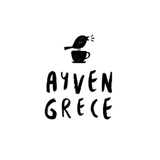 Logo color meaning: black logo design for coffee brand
