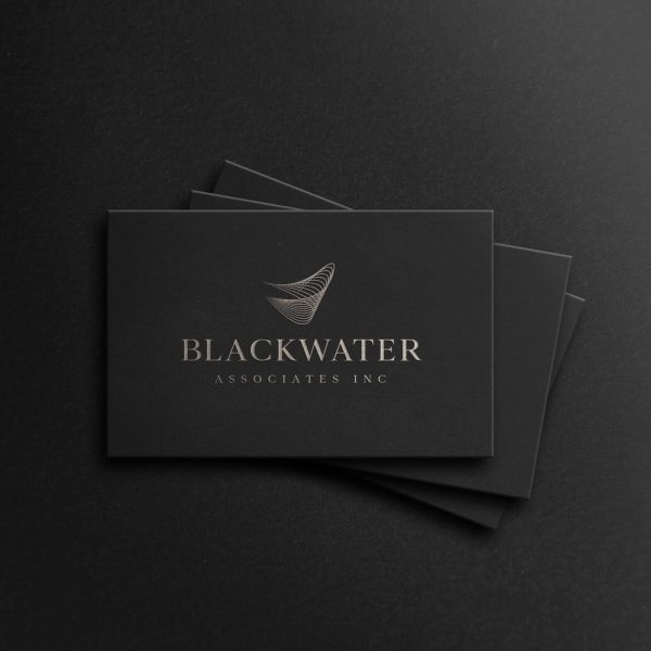 A logo with lines that look like waves of light or sound