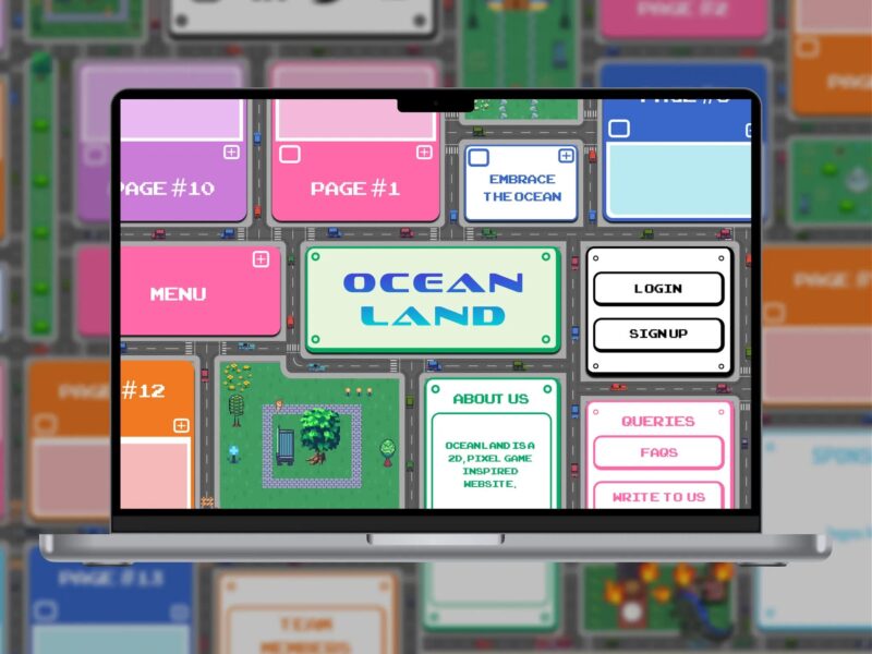 Dial-up Delight web design trends 2026 with pixelated graphics