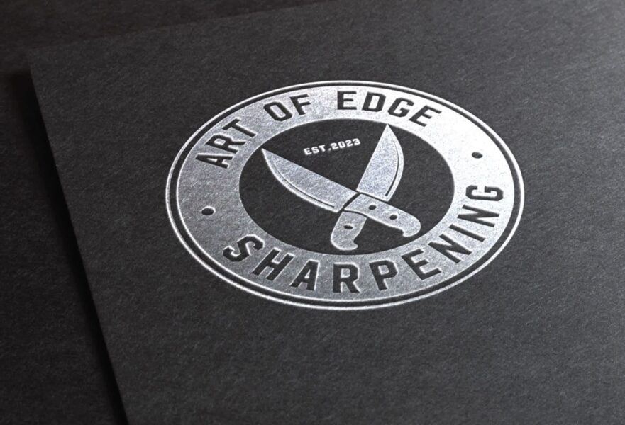Metallic foil used to create steel look for packaging design