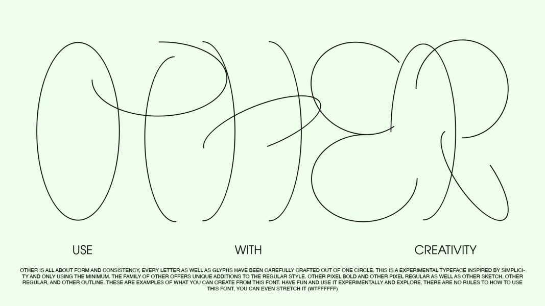 Panimated generative typeface