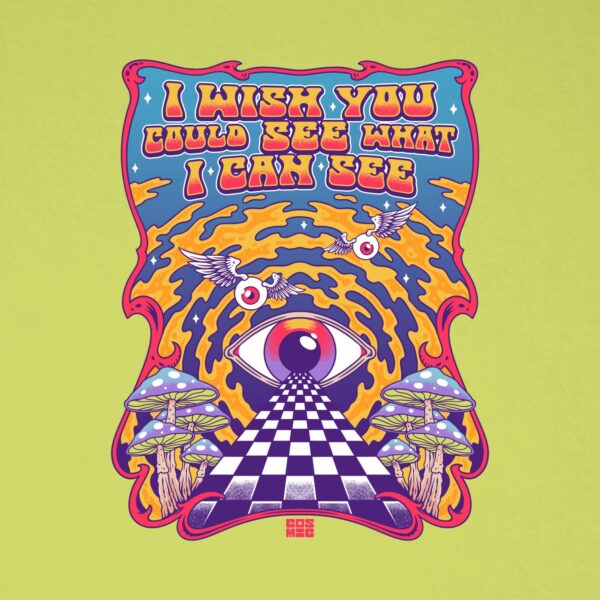An illustration that exemplifies the Hyper-Individualism graphic design trend 2026