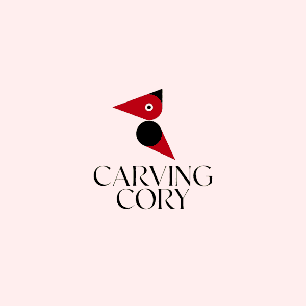 bird motif toasty logo design