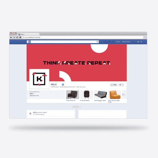 Branding design examples for a brand using shape branding