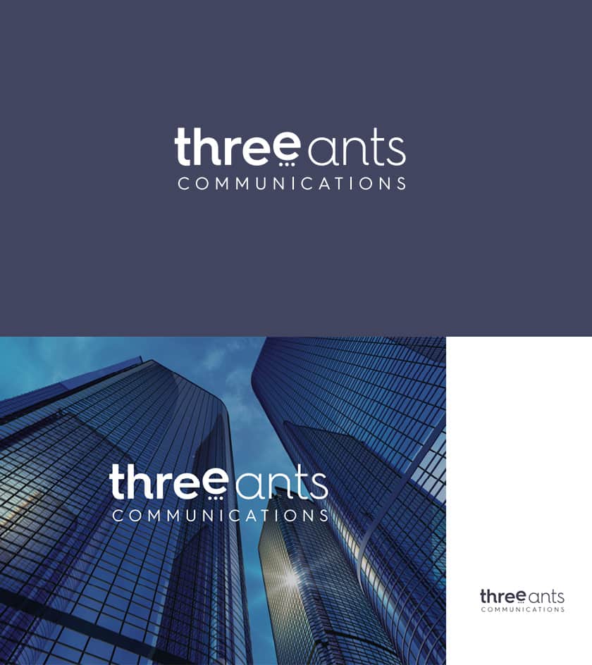 THREE ANTS COMMUNICATIONS brand guideline