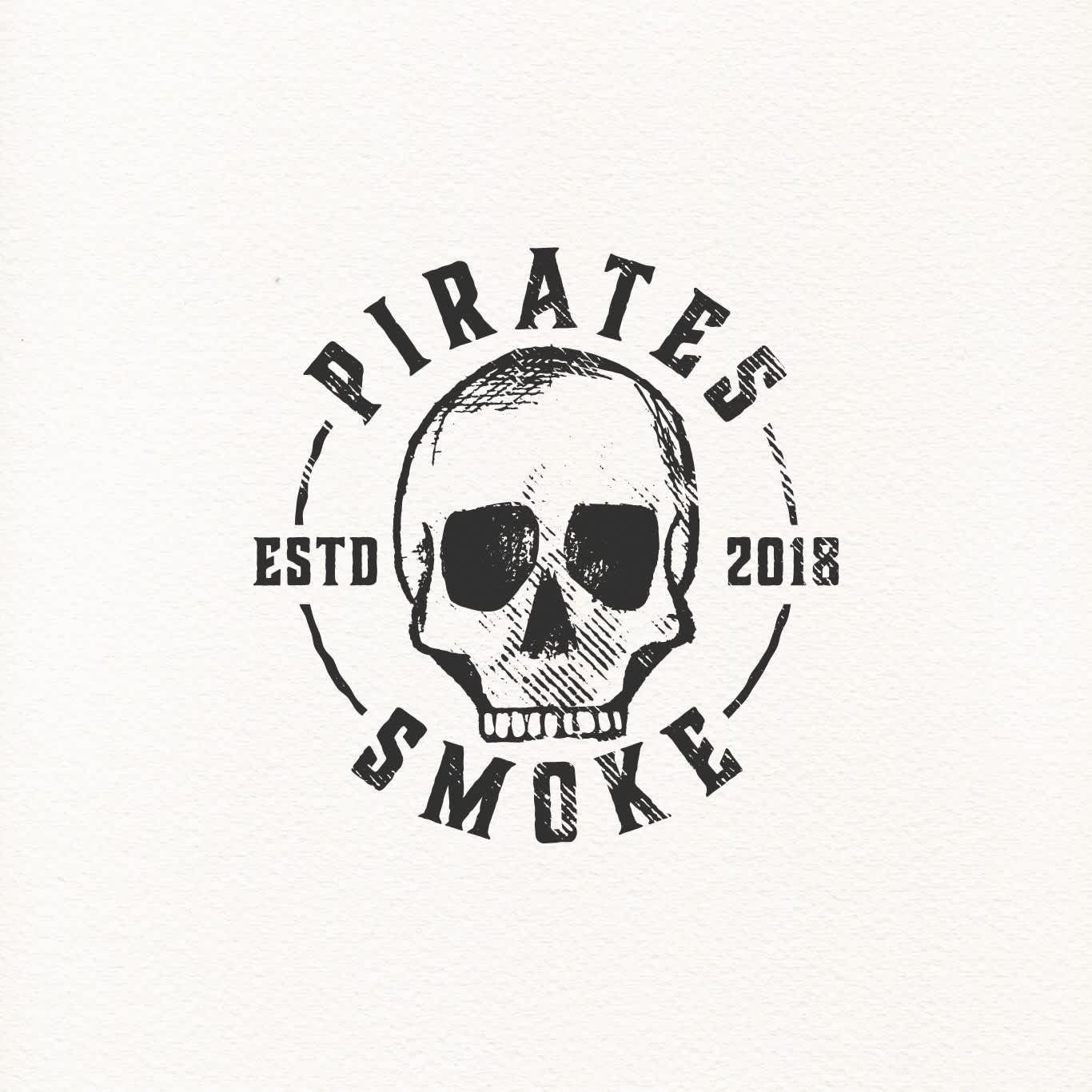 Pirates Smoke logo design