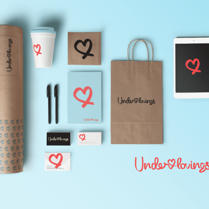 Underlovings logo design