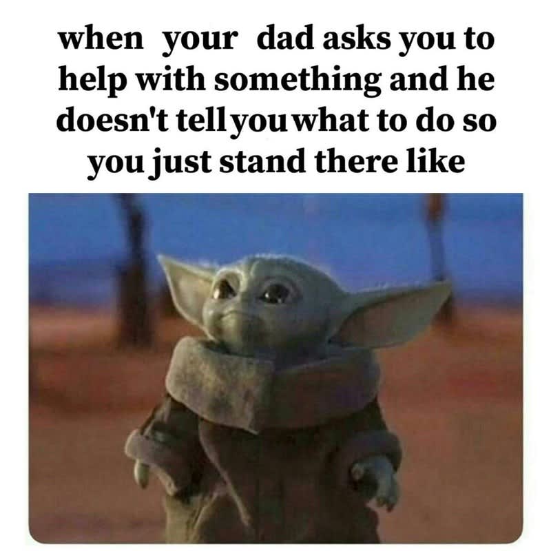 Baby Yoda meme