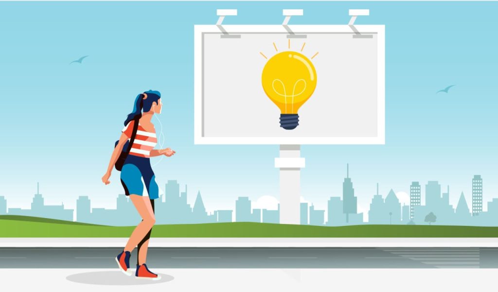 Advertising design ideas