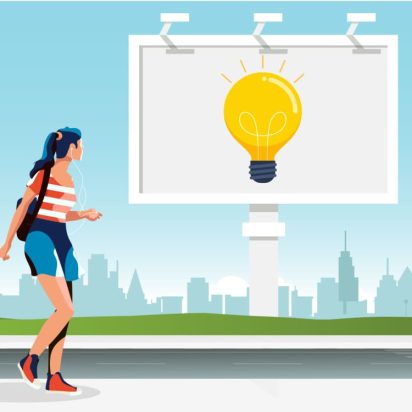 Advertising design ideas