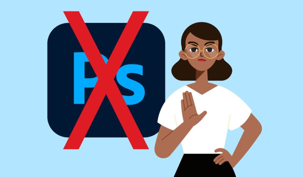 When to use photoshop