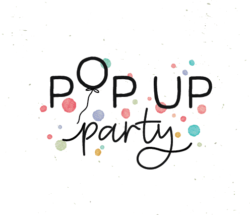 Logo design for party decor brand