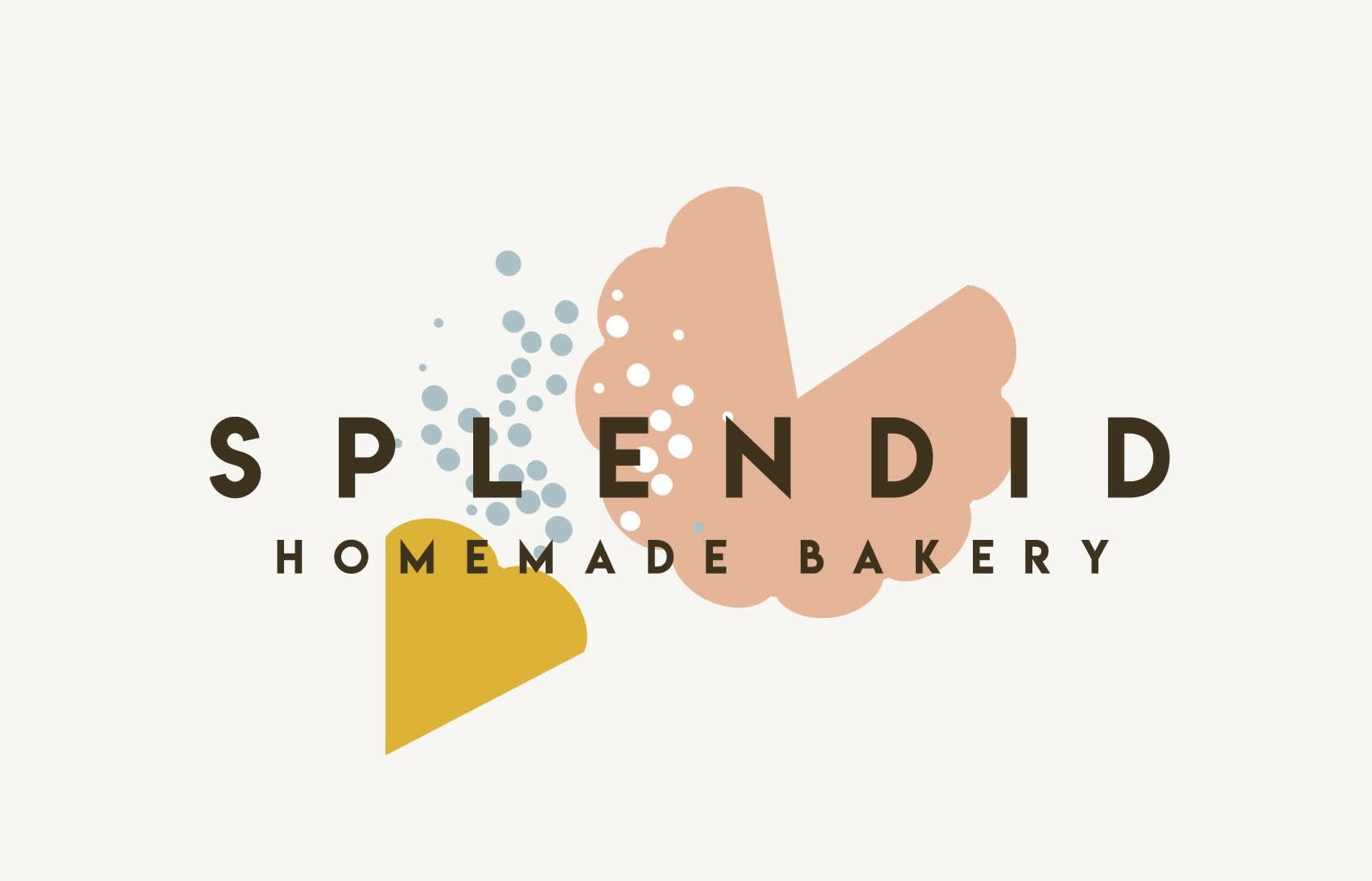 shapes of baked goods for bakery logo