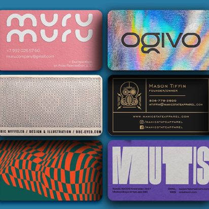 7 top business card design trends in 2024 VistaPrint US