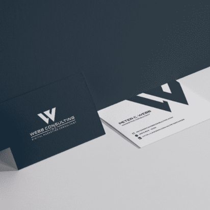 Professional business card design