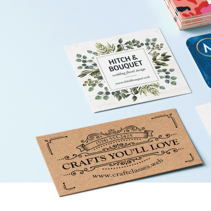 The 12 best color combinations for business cards