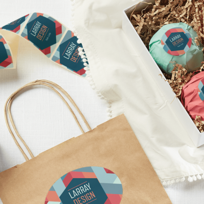 stickers for packaging products