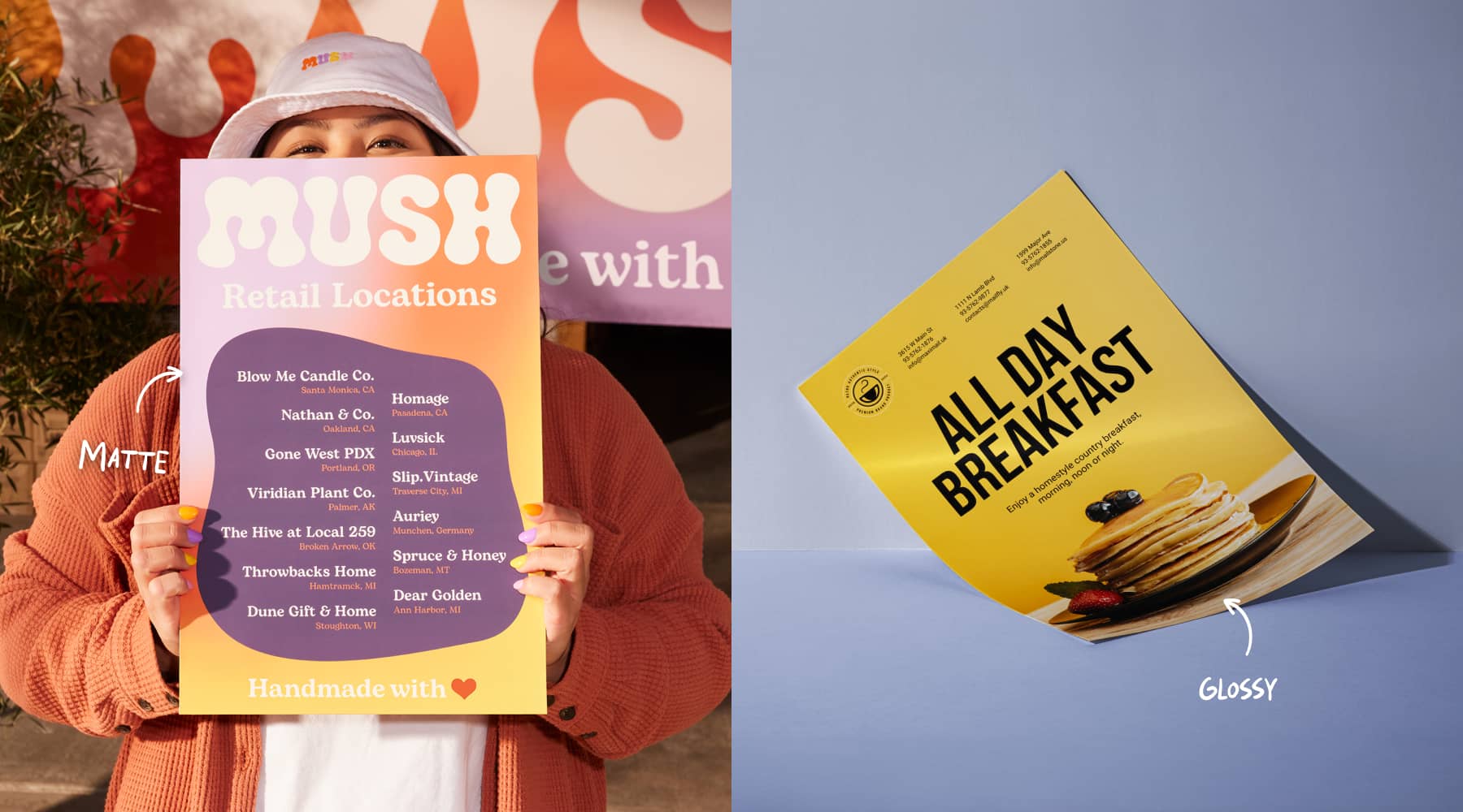 Matte vs. Glossy Finish: What's Better For Print? | VistaPrint US