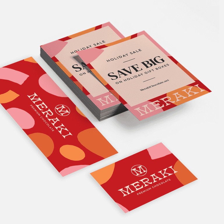 Traditional marketing materials
