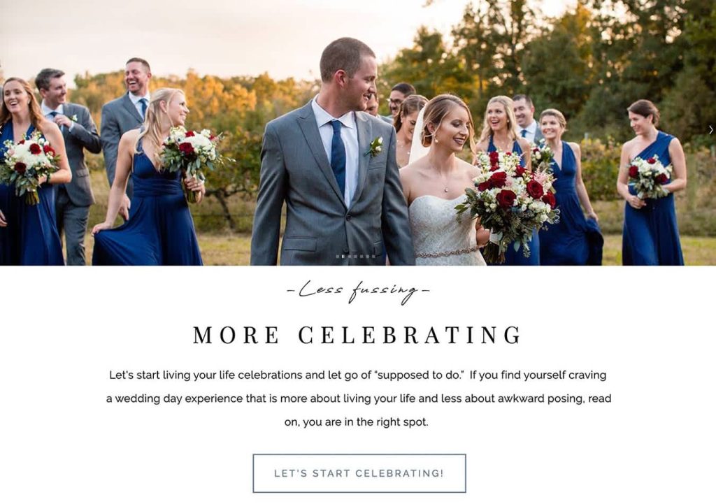 Couple Website Examples Inspiring Wedding Website Examples and Ideas | VistaPrint US