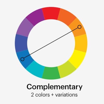 Complementary color scheme