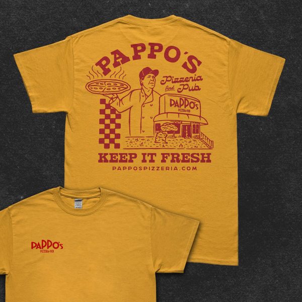 red and yellow T-shirt color combinations