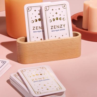 Business card etiquette