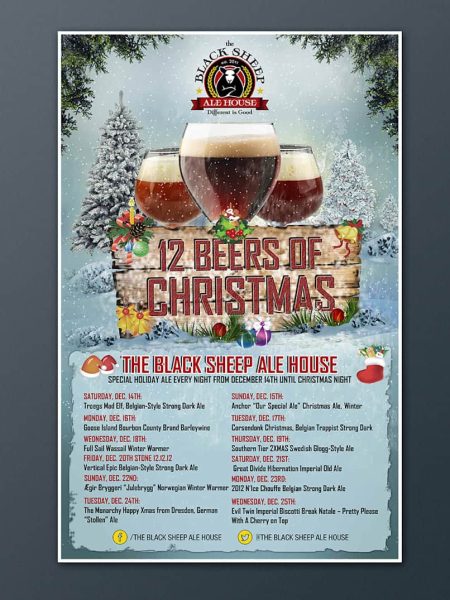 Christmas flyer design