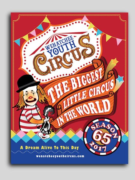 Circus flyer design idea