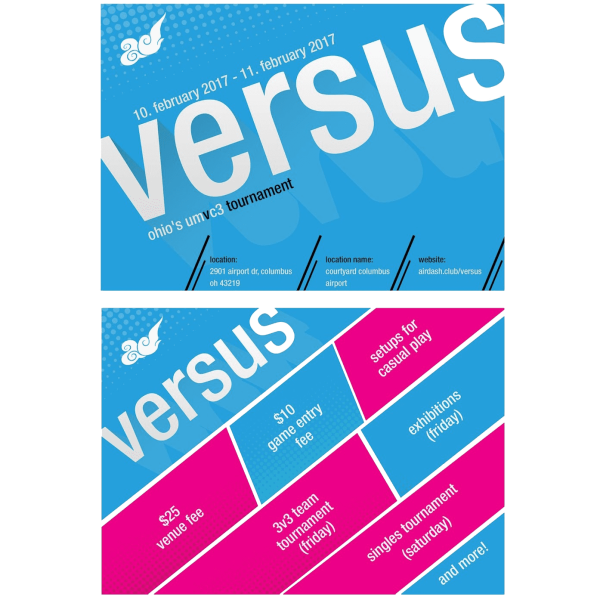 Creative flyer design idea for a tournament