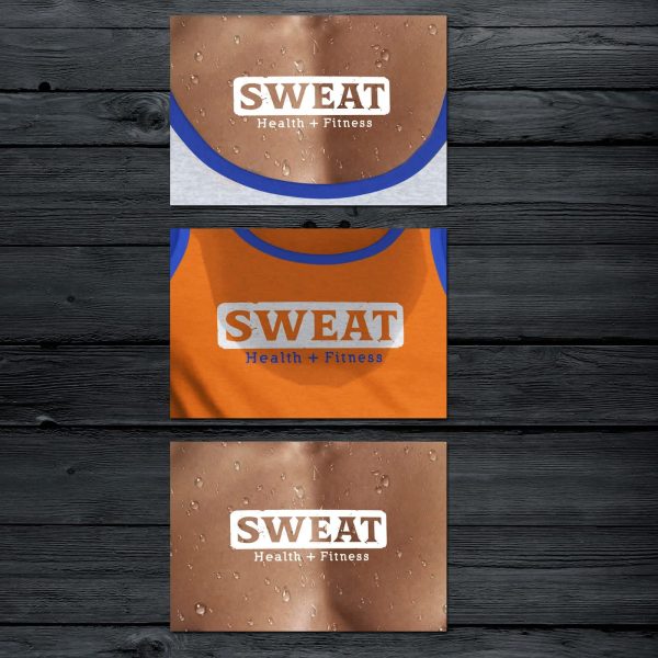 Flyer design for a health and fitness brand