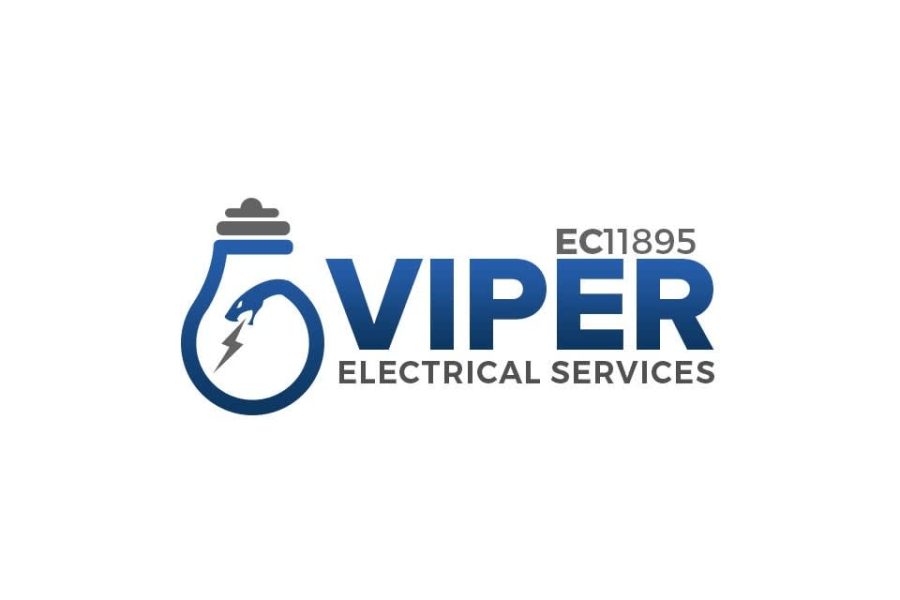 Light bulb shaped into a viper for electric company logo
