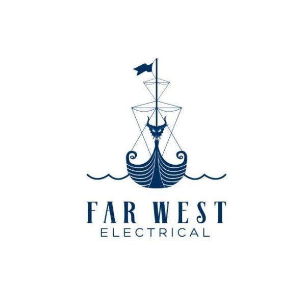 Electrician logos using boat imagery