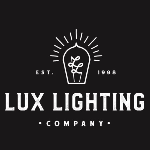 Light bulb logo for electric company